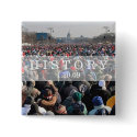 HISTORY: Crowd at Inauguration Ceremony buttons