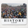 HISTORY: Crowd at Obama Inauguration Mouse Mats