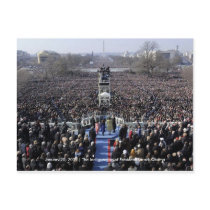 HISTORY: Crowd at Obama's Inauguration postcards by BeezKneez HISTORY: Crowd at Obama's Inauguration postcards