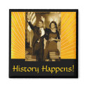 History Happens magnets
