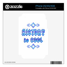 History Is Cool Decals For The iPhone 2G