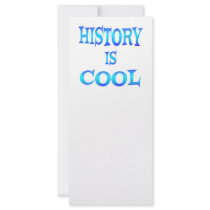 History is Cool rack cards