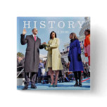 HISTORY: Obama Family at Inauguration Ceremony Pinback Buttons