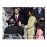 HISTORY: Obama Family at Inauguration Ceremony Post Cards