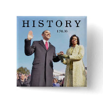 HISTORY: Obama Swearing In Inauguration Ceremony buttons