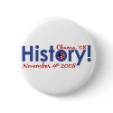 History Obama Wins 2008 buttons by worldsfair History Obama Wins 2008 buttons