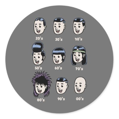 cartoon mens hair