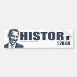 HISTORY - President Barack Obama Inauguration Bumper Stickers