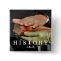 HISTORY: President Obama Hand on Lincoln Bible buttons by BeezKneez HISTORY: President Obama Hand on Lincoln Bible buttons