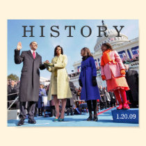 HISTORY: President Obama Inauguration Ceremony posters