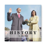 HISTORY: President Obama Inauguration Refrigerator Magnets