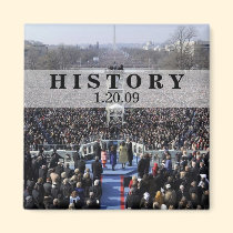 HISTORY: President Obama Inauguration magnets