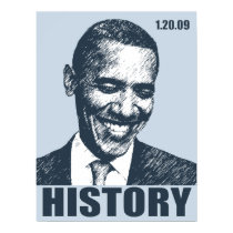 HISTORY - President Obama Inauguration posters