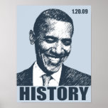 HISTORY - President Obama Inauguration Print