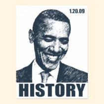 HISTORY - President Obama Inauguration posters
