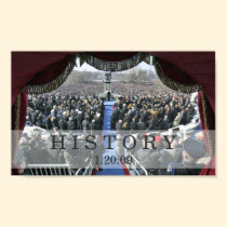 HISTORY: President Obama Inauguration Speech posters