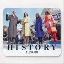 HISTORY: President Obama Swearing In Ceremony mousepads by BeezKneez HISTORY: President Obama Swearing In Ceremony mousepads