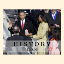 HISTORY: President Obama Swearing In Ceremony posters