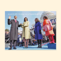 HISTORY: President Obama's Inauguration Ceremony postcards
