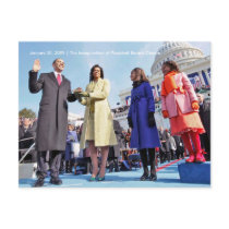 HISTORY: President Obama's Inauguration Ceremony Postcards