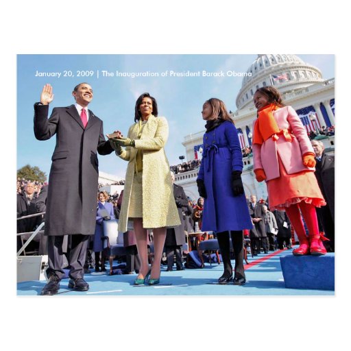 HISTORY: President Obama's Inauguration Ceremony Postcards