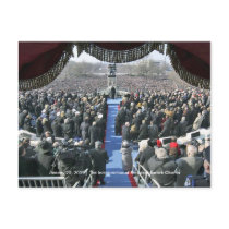 HISTORY: President Obama's Inauguration Speech postcards