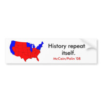HISTORY REPEATS.. bumper stickers by cturrentine HISTORY REPEATS.. bumper stickers