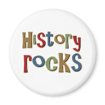 History Rocks magnets