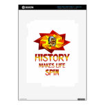 History Spins Decal For iPad 3