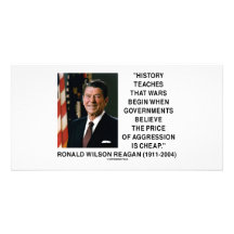 History Wars Begin Price Of Aggression Is Cheap Photo Card