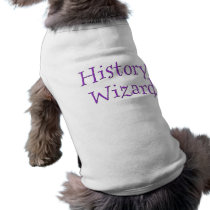 History Wizard pet clothing