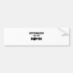 Histotechnologists Are The Bomb! Bumper Stickers