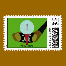 Hit Away stamps