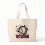 Hit It Hard Baseball Bags & Totes