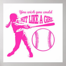 Hit Like A Girl Poster
