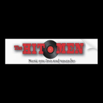 Hit Men Bumper Sticker bumper stickers