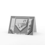 Hit The Ball And Touch 'Em All Greeting Card