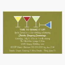 Hit The Floor Birthday Invitation (Olive) invitations
