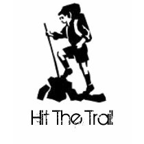 Hit the Trail Hiking T-shirt by Lamb_and_Co