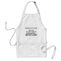 Hit X Get Life aprons