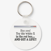 Hit X Get Life keychains