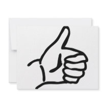 hitch-hike icon invitations
