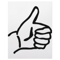 hitch-hike icon letterhead