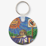 Hitchiking Hobo  keychains