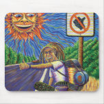 Hitchiking Hobo  Mouse Mats