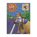 Hitchiking Hobo  postcards