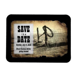 Hitching Post Wedding Flexi Magnet