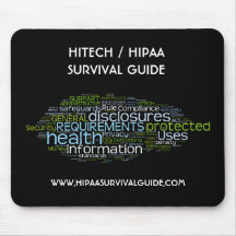 HITECH / HIPAA SURVIVAL GUIDE MOUSE PADS