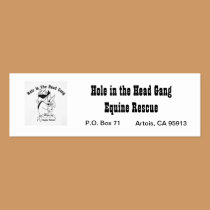 Hithger Skinny Card business cards
