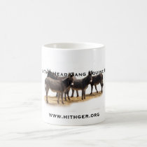 Hithger trio of donkeys mug mugs